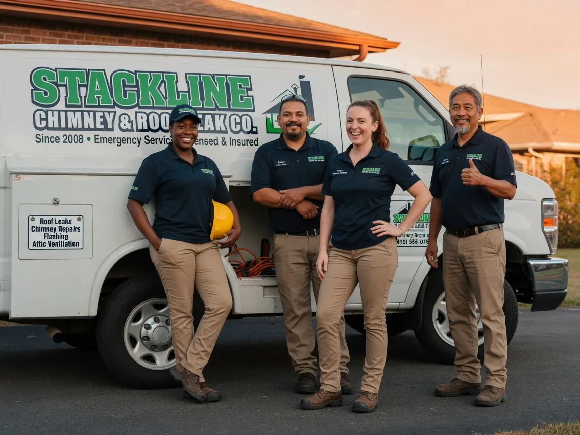 Chimney flashing repair company in Macon, NC